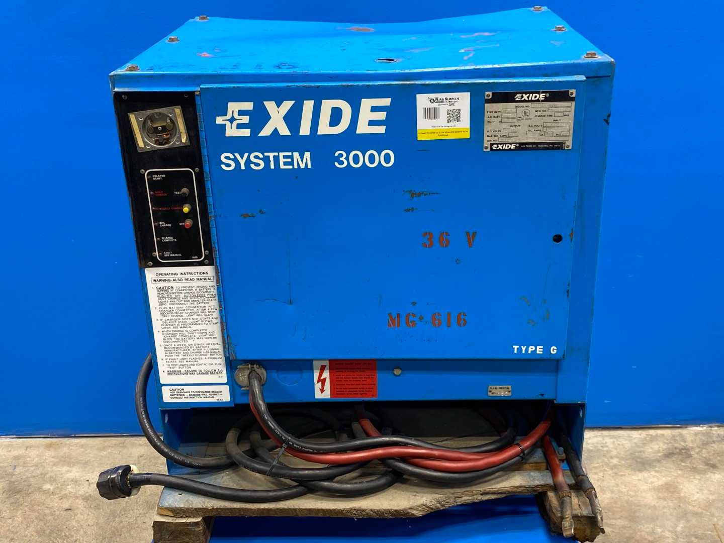 Exide 03-12-865B System 3000