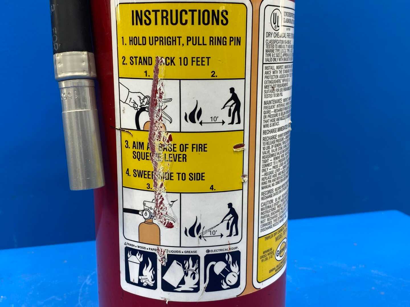 General TGP-10G ABC Fire Extinguisher