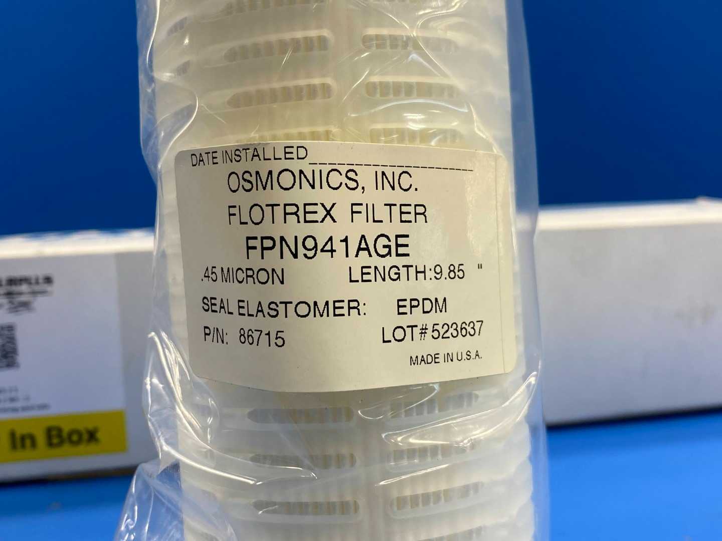 Osmonic Flotrex Filter FPN941AGE .45 Micron, Length: 9.85 (No Vacuum Seal) 