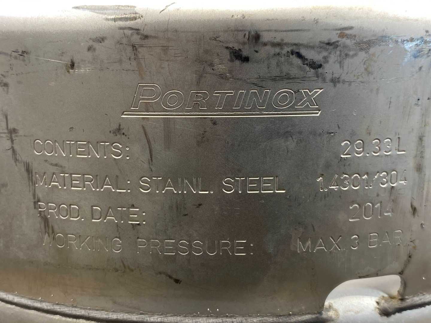 Portinox Stainless Steel 29.33L Beer Keg