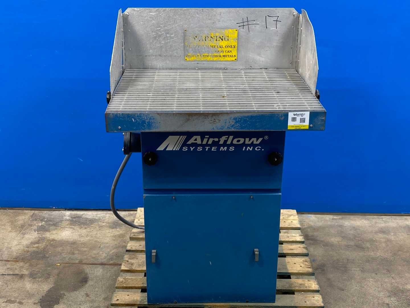 Airflow Systems Inc. DOWNDRAFT-GRP E  Downdraft Table 440-480V