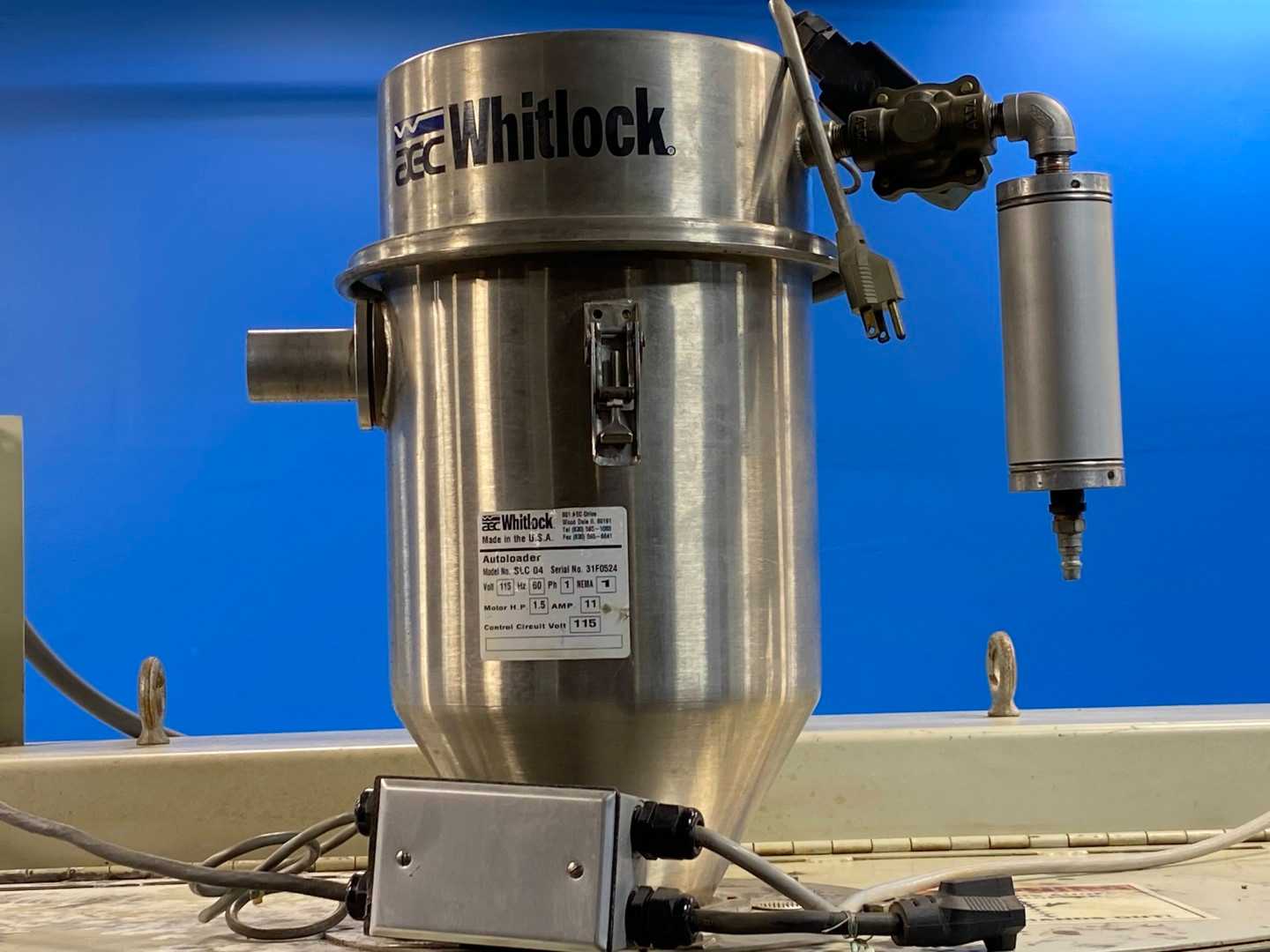 NBE National Bulk Equipment Jumbo Quick Mixer - Top Load AEC Whitlock SLC04 Auto - Industrial Bulk Mixing System