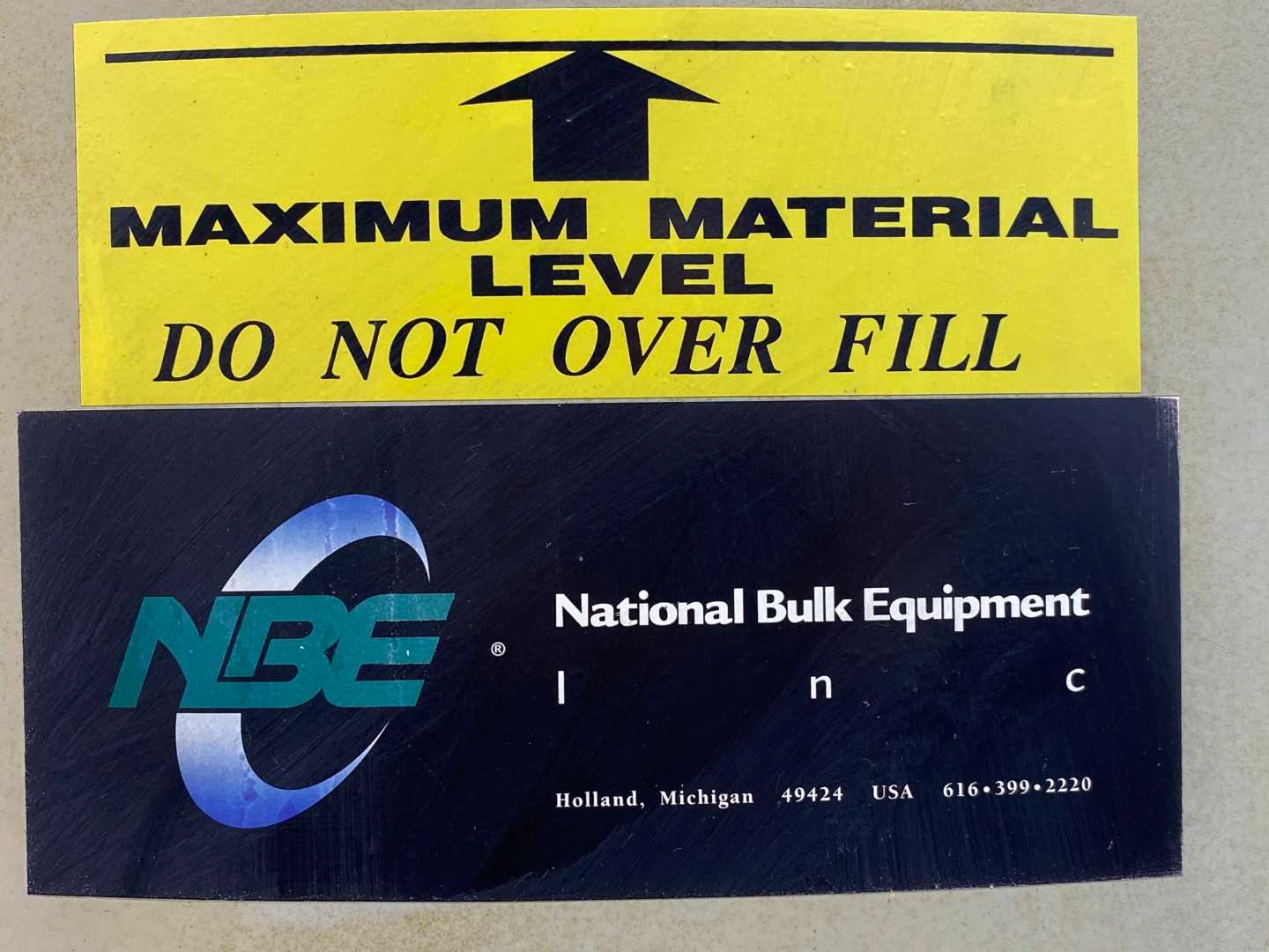 NBE National Bulk Equipment Jumbo Quick Mixer - Top Load AEC Whitlock SLC04 Auto