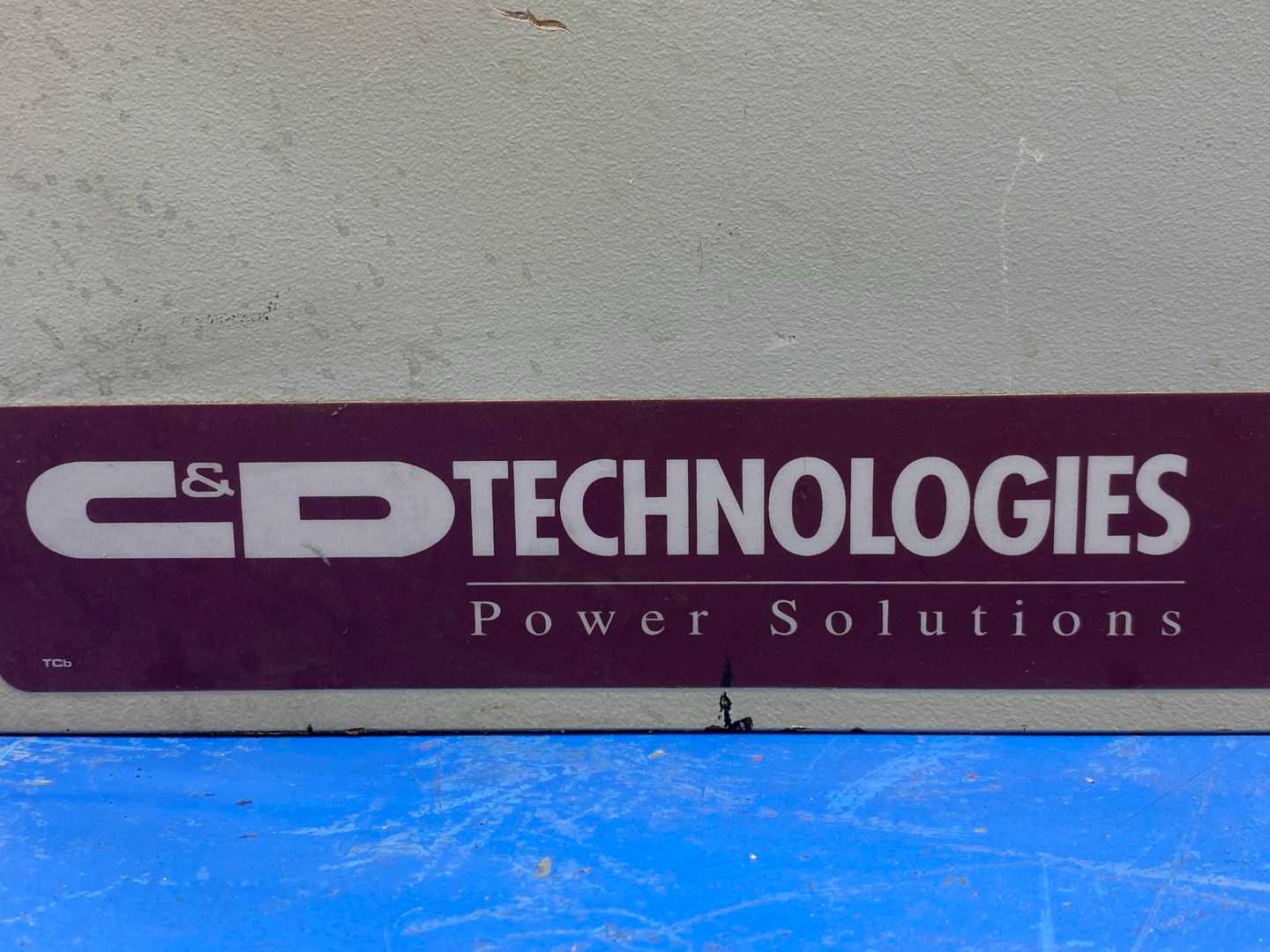 C&D Technologies ARE130AC25F Battery Station - DC132V, 60 Cell, Single Phase
