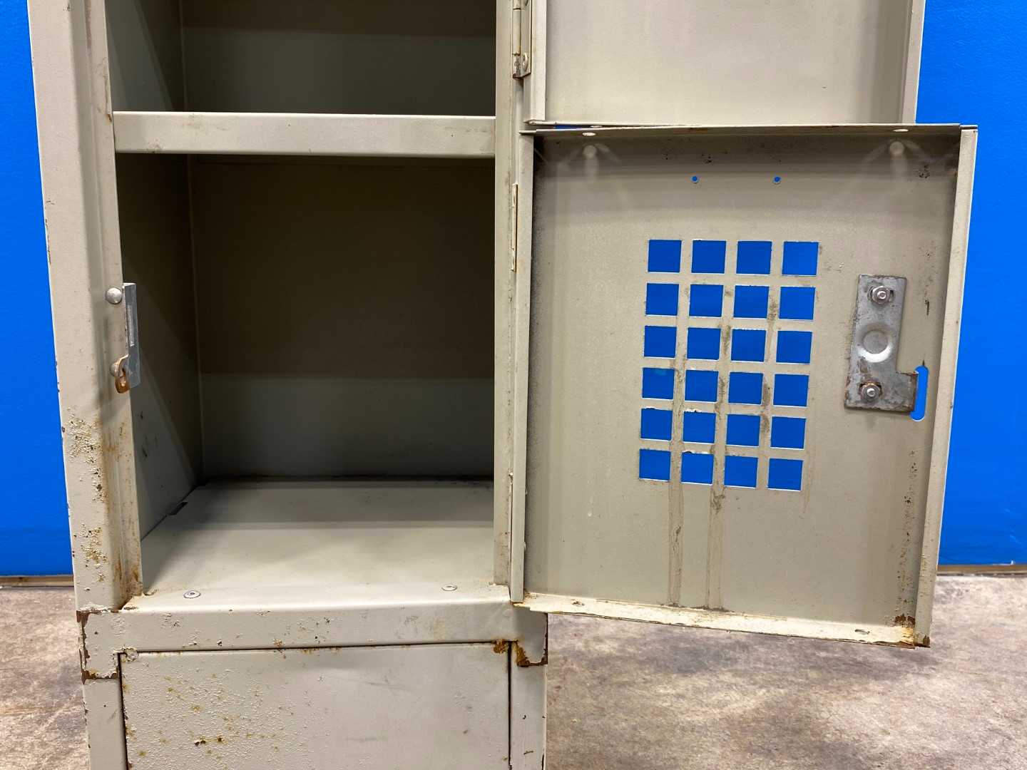 Win-Holt WL-66 - 6 Compartment 12" X 12" X 78" High Locker
