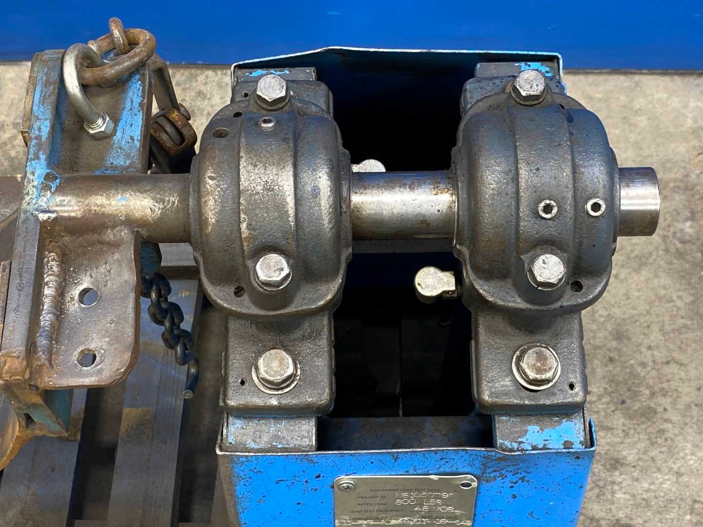 Morse Model 1-300 Single Drum Rotator 1-300 Capacity Liquid Hold 800