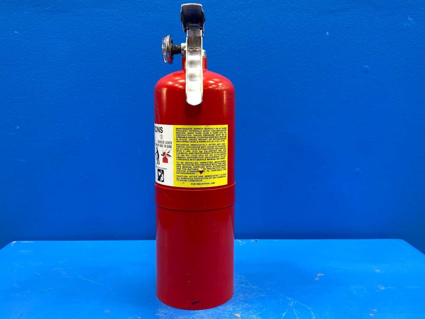 AMEREX 500 ABC 5LB (with out hose) Fire Extinguisher