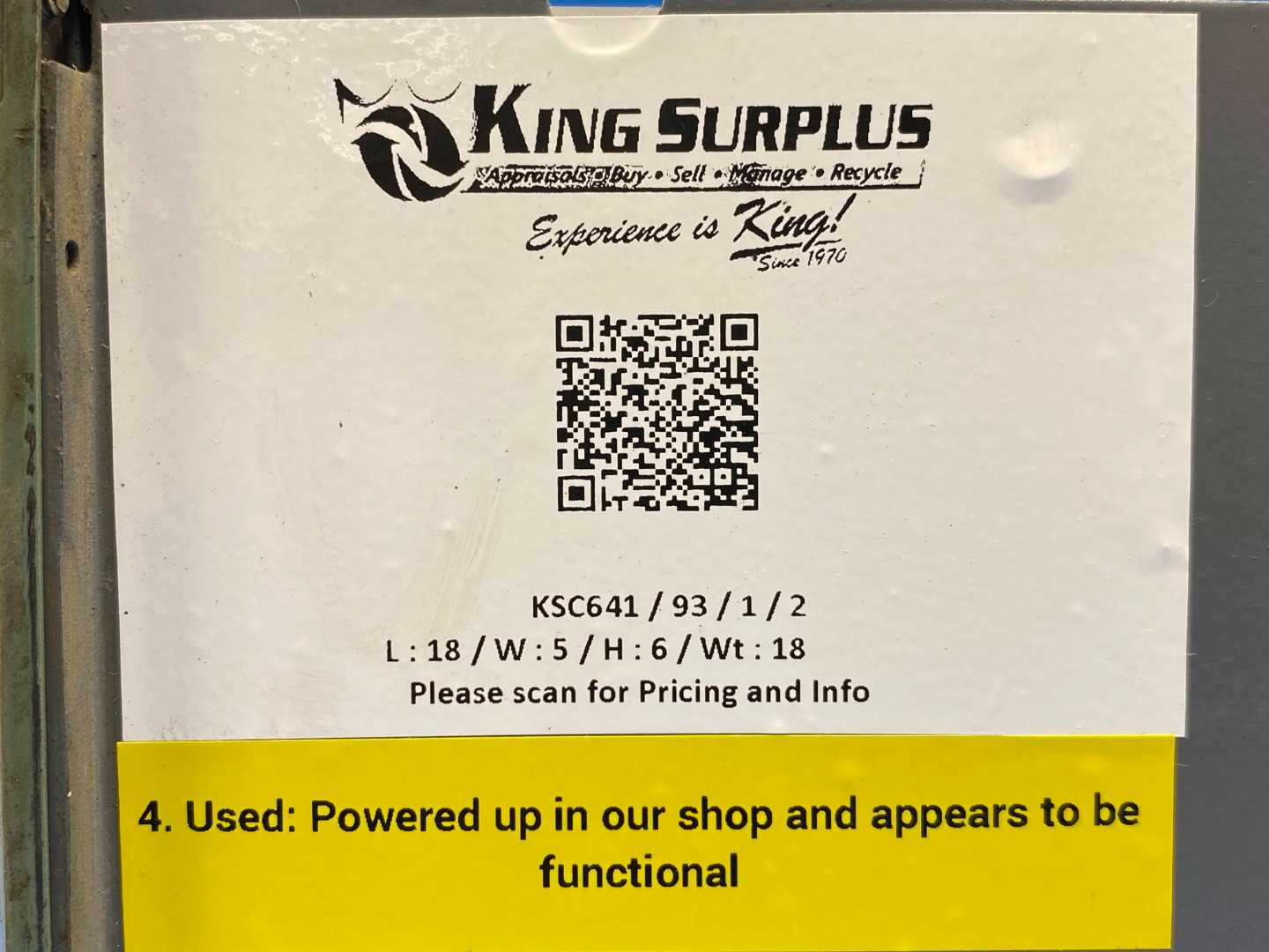 HONEYWELL 4303-1 Strip Chart Recorder