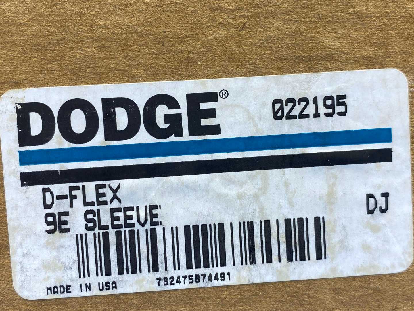 Dodge D-Flex 9E Sleeve 022195