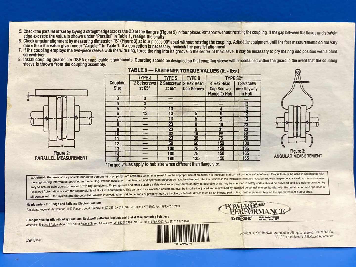 Dodge D-Flex 9E Sleeve 022195