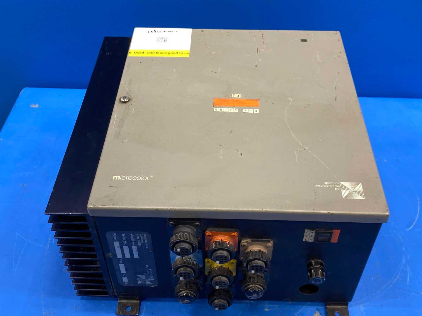 Graphics Microsystems Inc. 090G100001 SPU Microcolor Control Unit