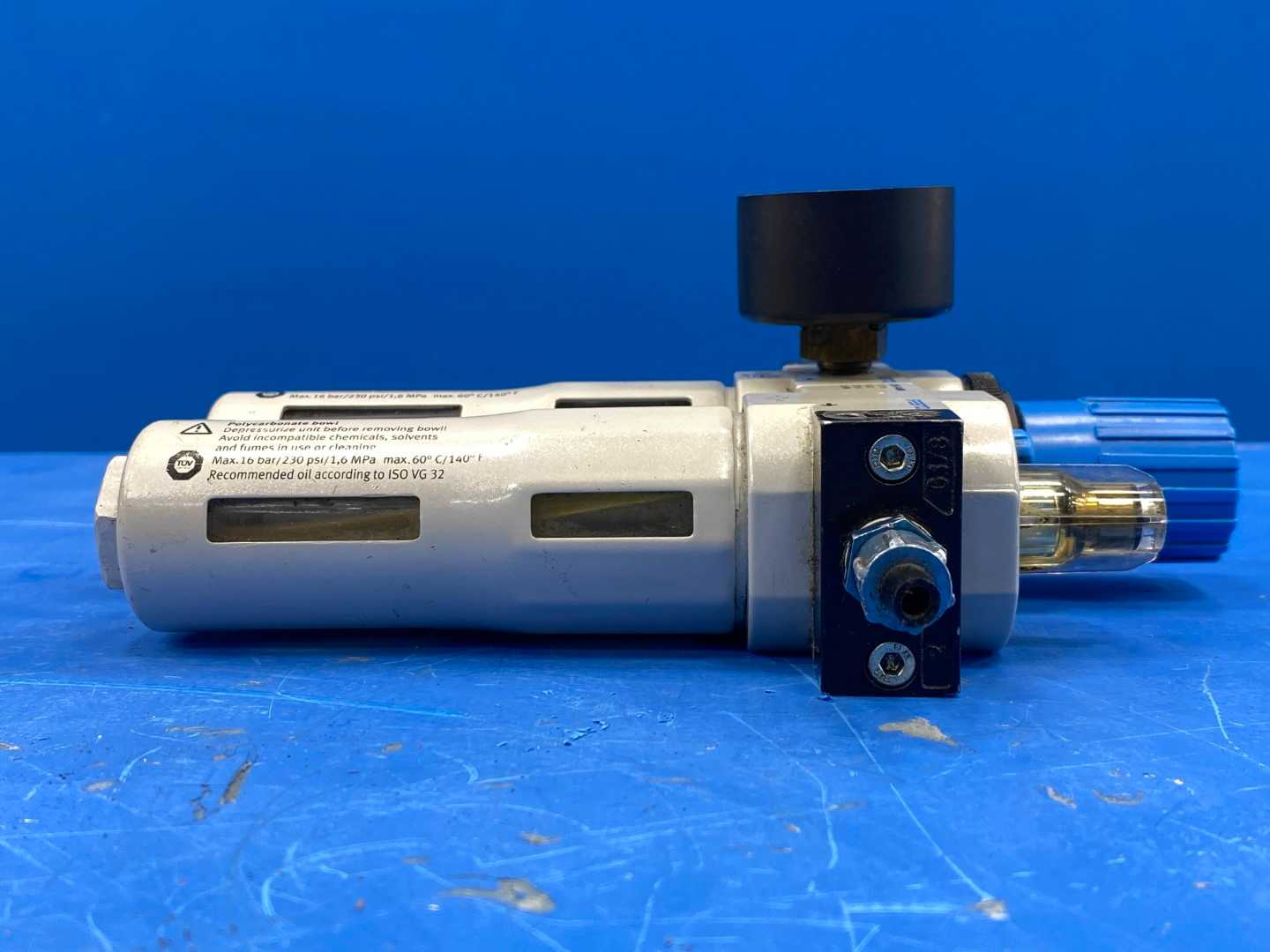 FESTO LFR-D-MINI & LOE-D-MINI Air Regulator & Lubricator 230PSI 