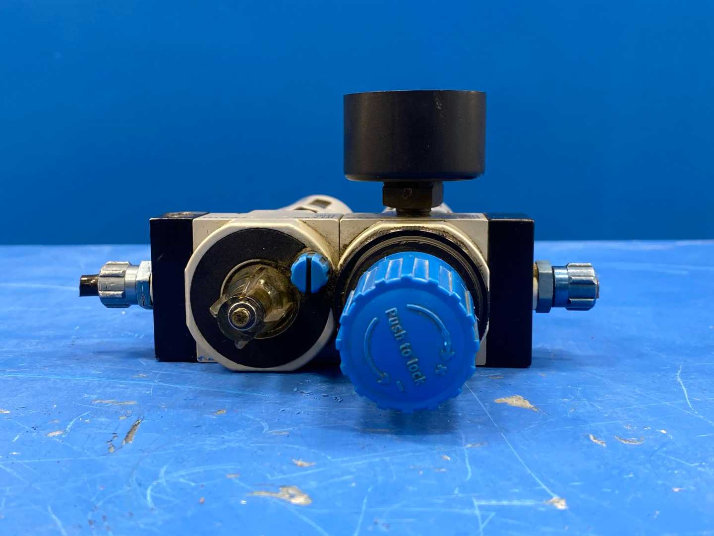 FESTO LFR-D-MINI & LOE-D-MINI Air Regulator & Lubricator 230PSI 