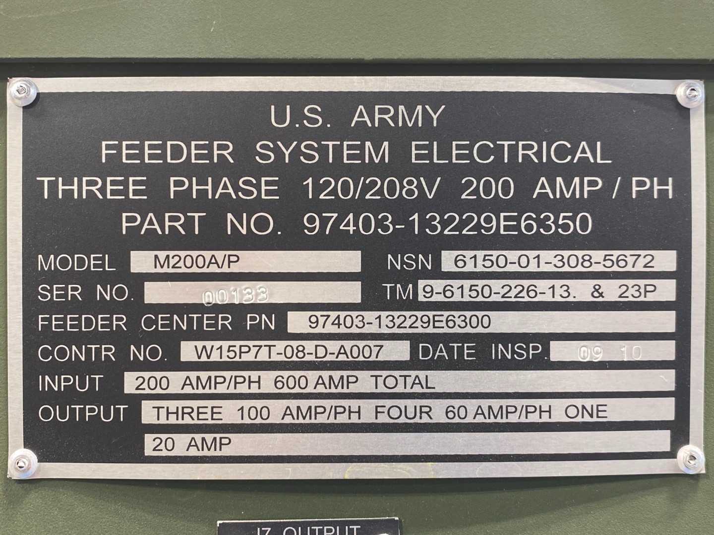 Fidelity Technologies Distribution Illumination System PDISE MP200 600AMP