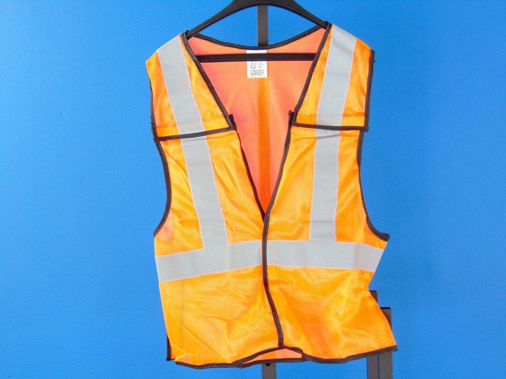 Poly Mesh ANSI/ISEA 107-2004 Comp. Safety Vest Reflective Breakaway 5XL