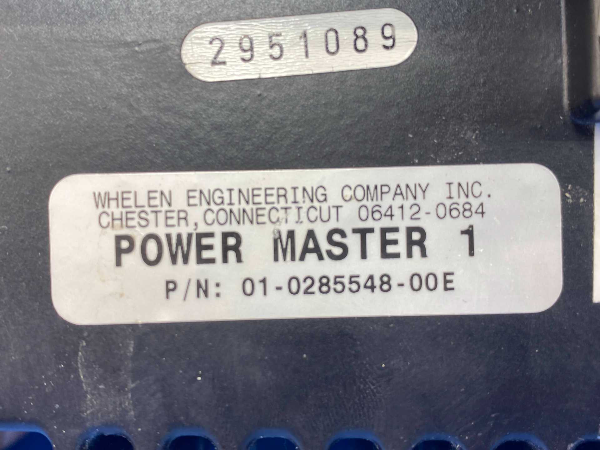 WHELEN POWER MASTER 1 01 - 0285548 - 00E pulled from working unit