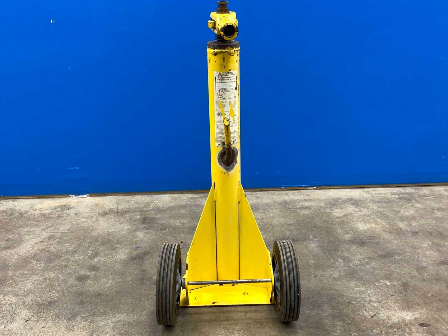 Vestil SP-TOP-R Steel Ratchet Trailer Stabilizing Jack 100,000 lbs Capacity
