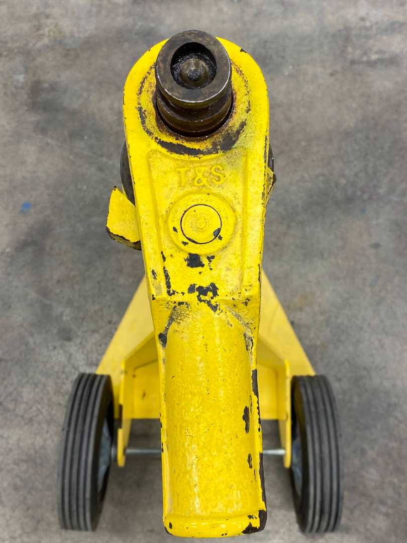 Vestil SP-TOP-R Steel Ratchet Trailer Stabilizing Jack 100,000 lbs Capacity