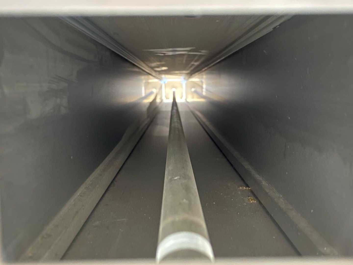 10.5' ALUMINUM Power & Data Distribution Pole Drop Down Cable Race 