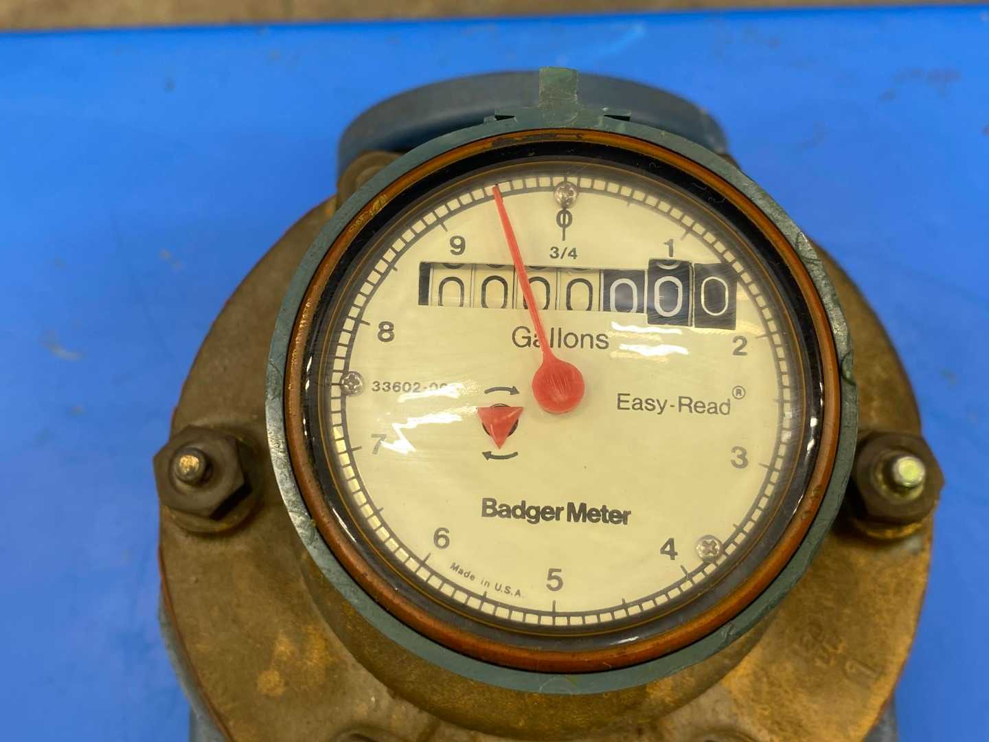 Badger Mechanical Flow Meter Recordall Compound Series 2" 