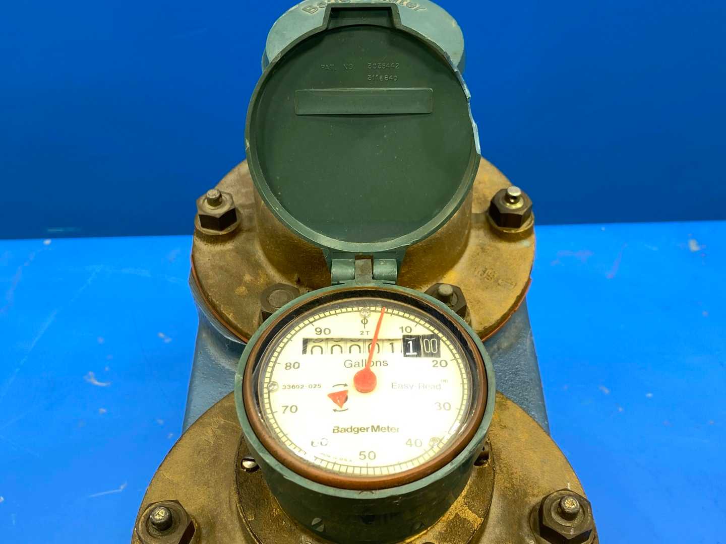 Badger Mechanical Flow Meter Recordall Compound Series 2" 