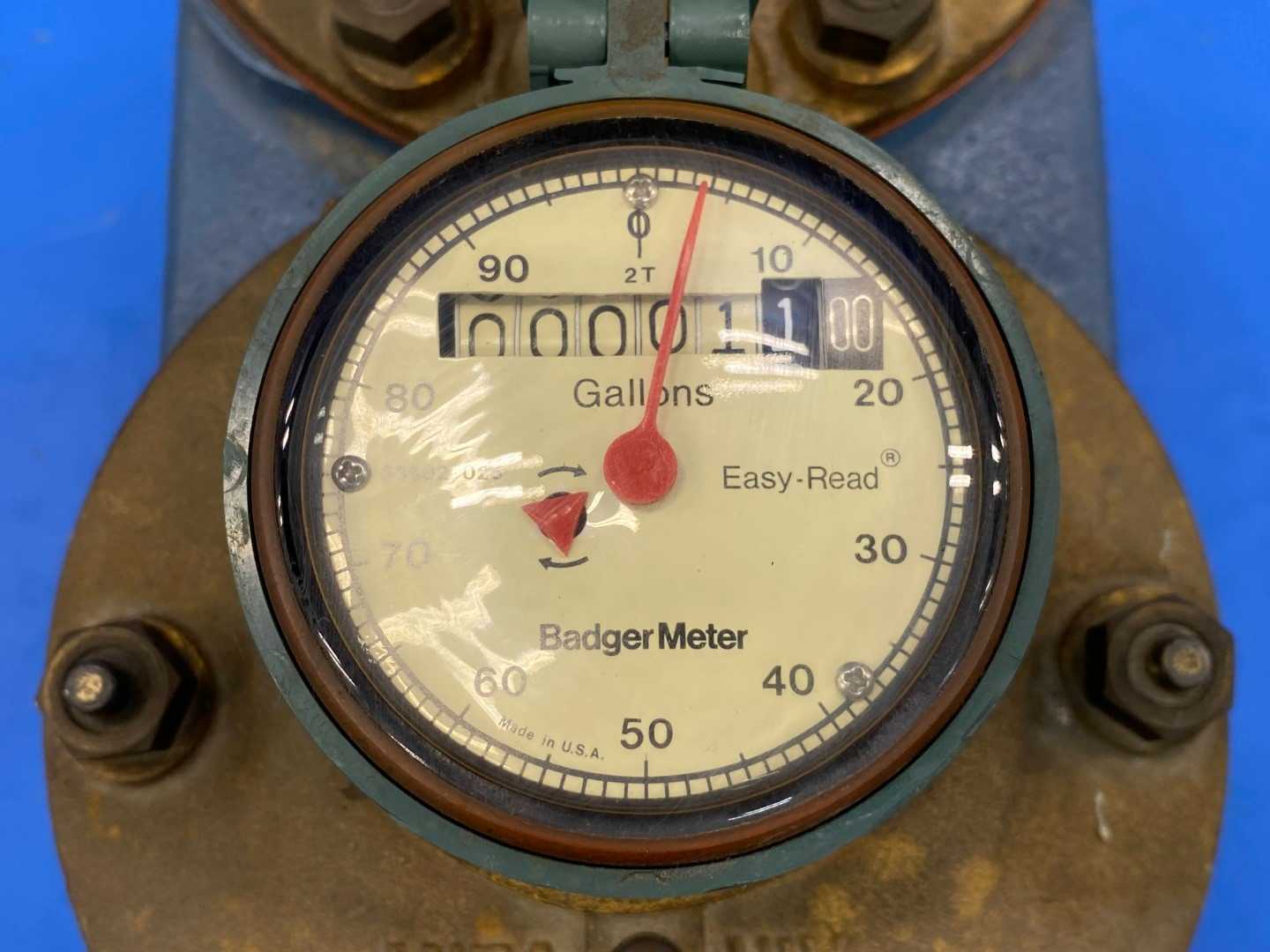 Badger Mechanical Flow Meter Recordall Compound Series 2" 