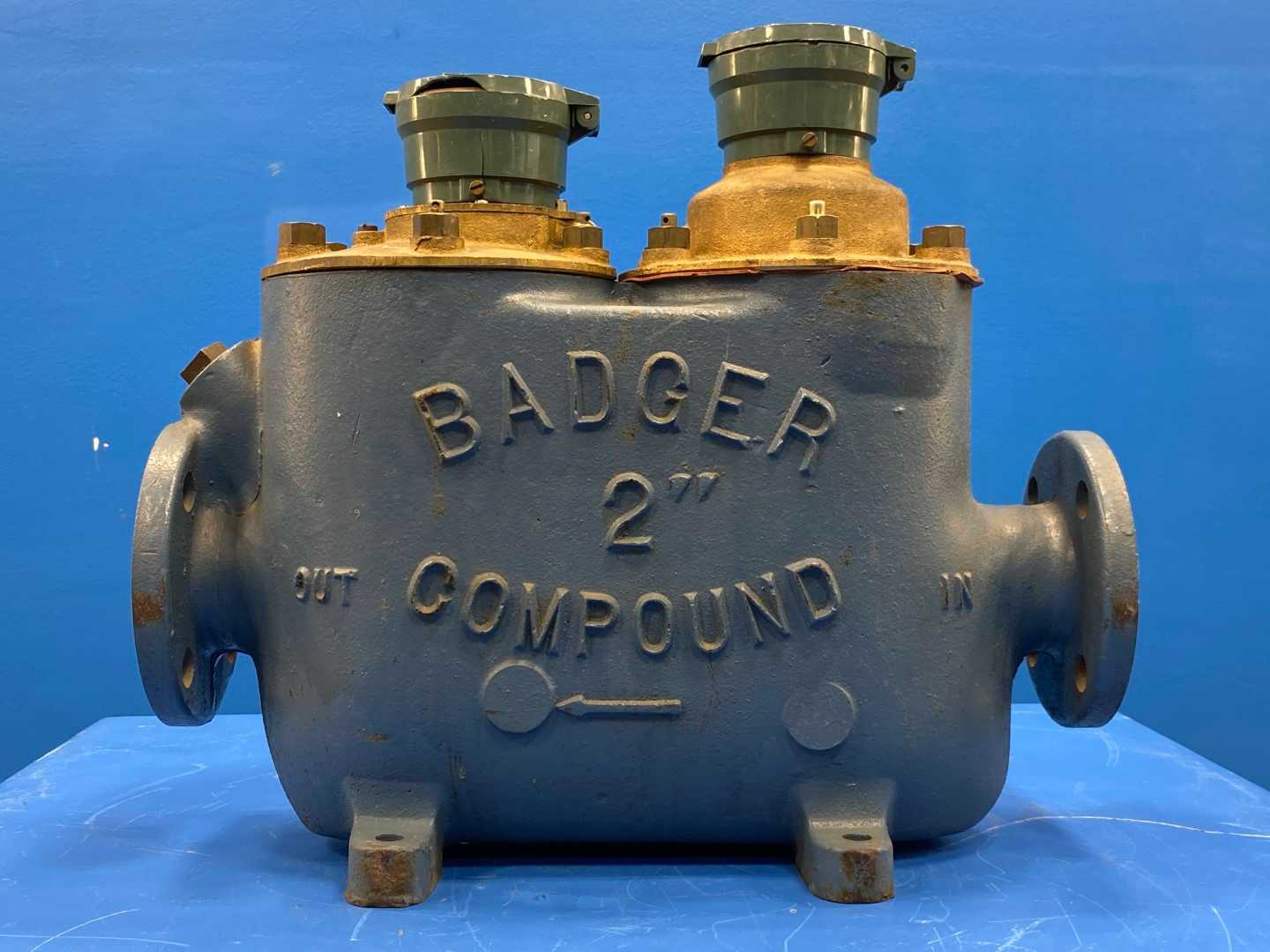 Badger Mechanical Flow Meter Recordall Compound Series 2" 