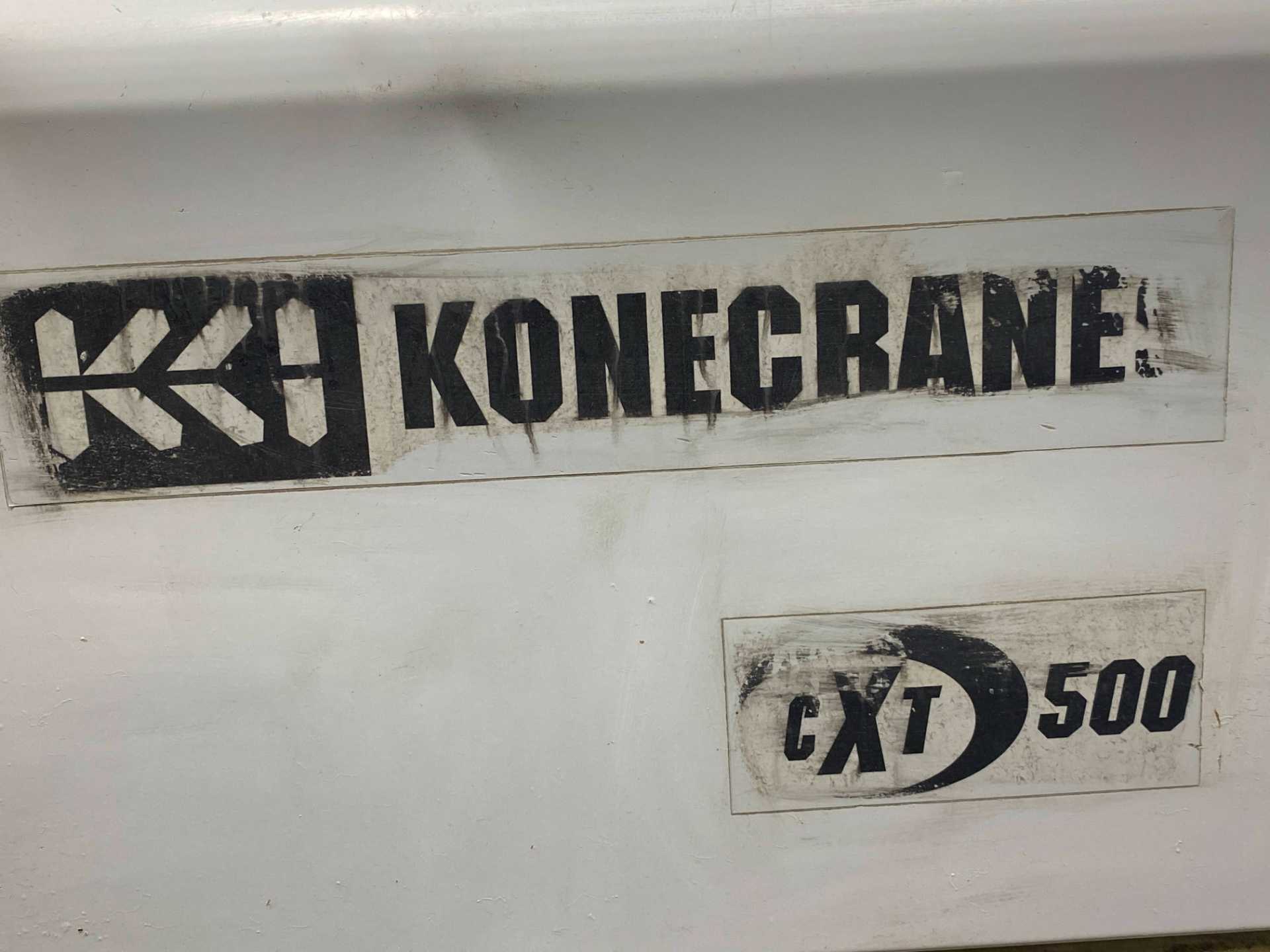 KONE CXT500 Bridge Crane - 15 Ton Overhead Power - Heavy-Duty Industrial Lifting Equipment