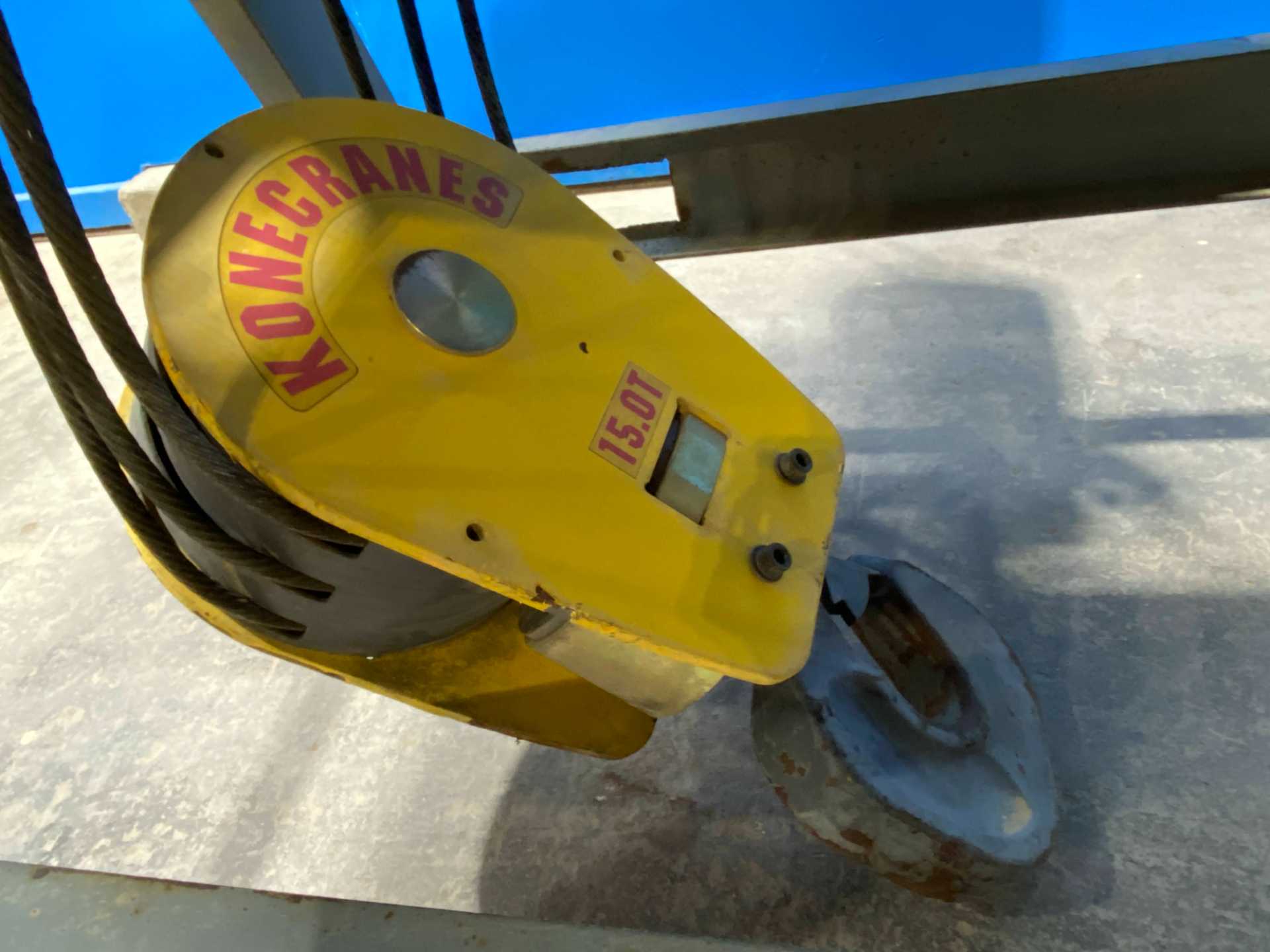 KONE CXT500 Bridge Crane - 15 Ton Overhead Power - Heavy-Duty Industrial Lifting Equipment