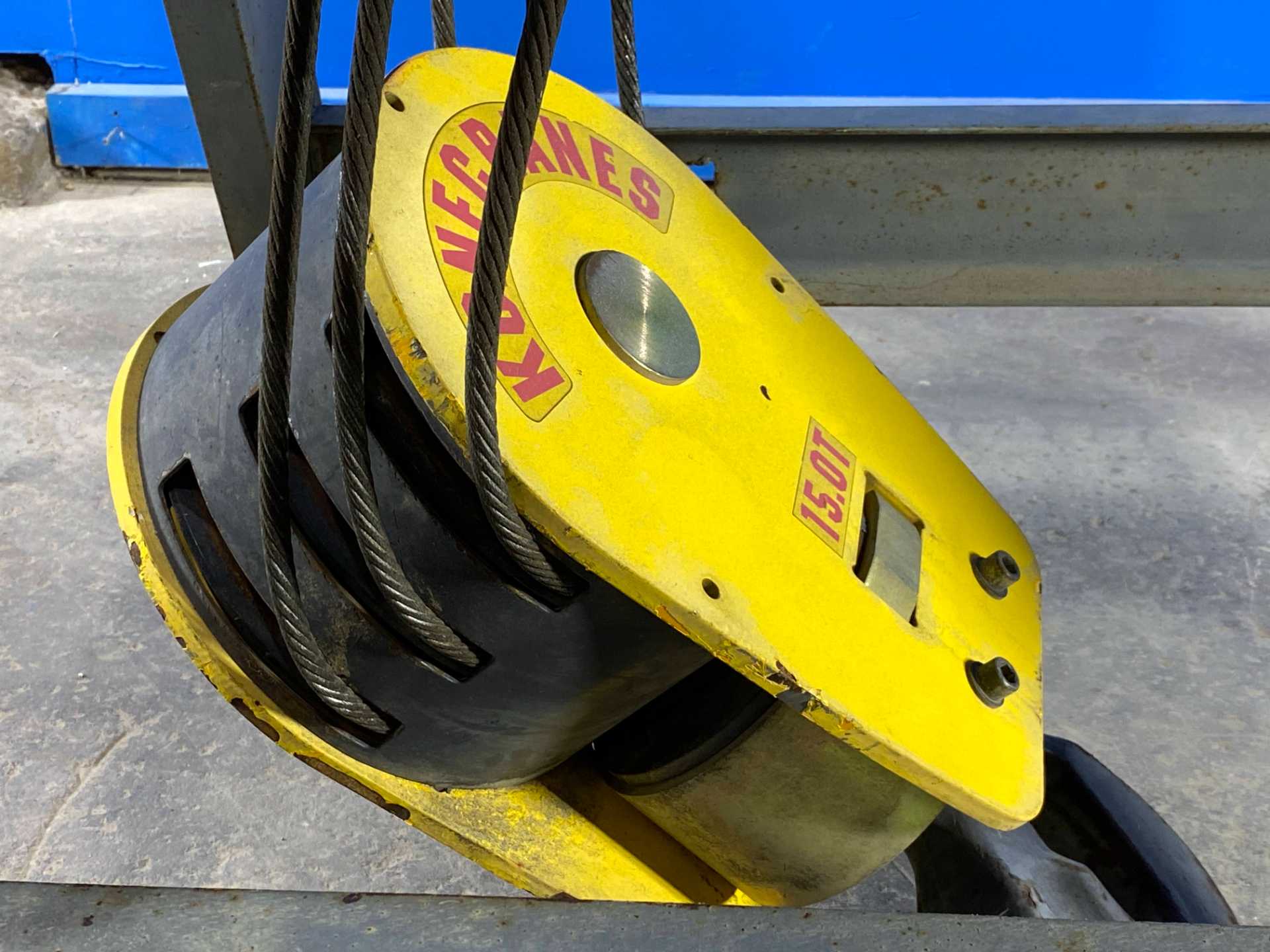 KONE CXT500 Bridge Crane - 15 Ton Overhead Power - Heavy-Duty Industrial Lifting Equipment