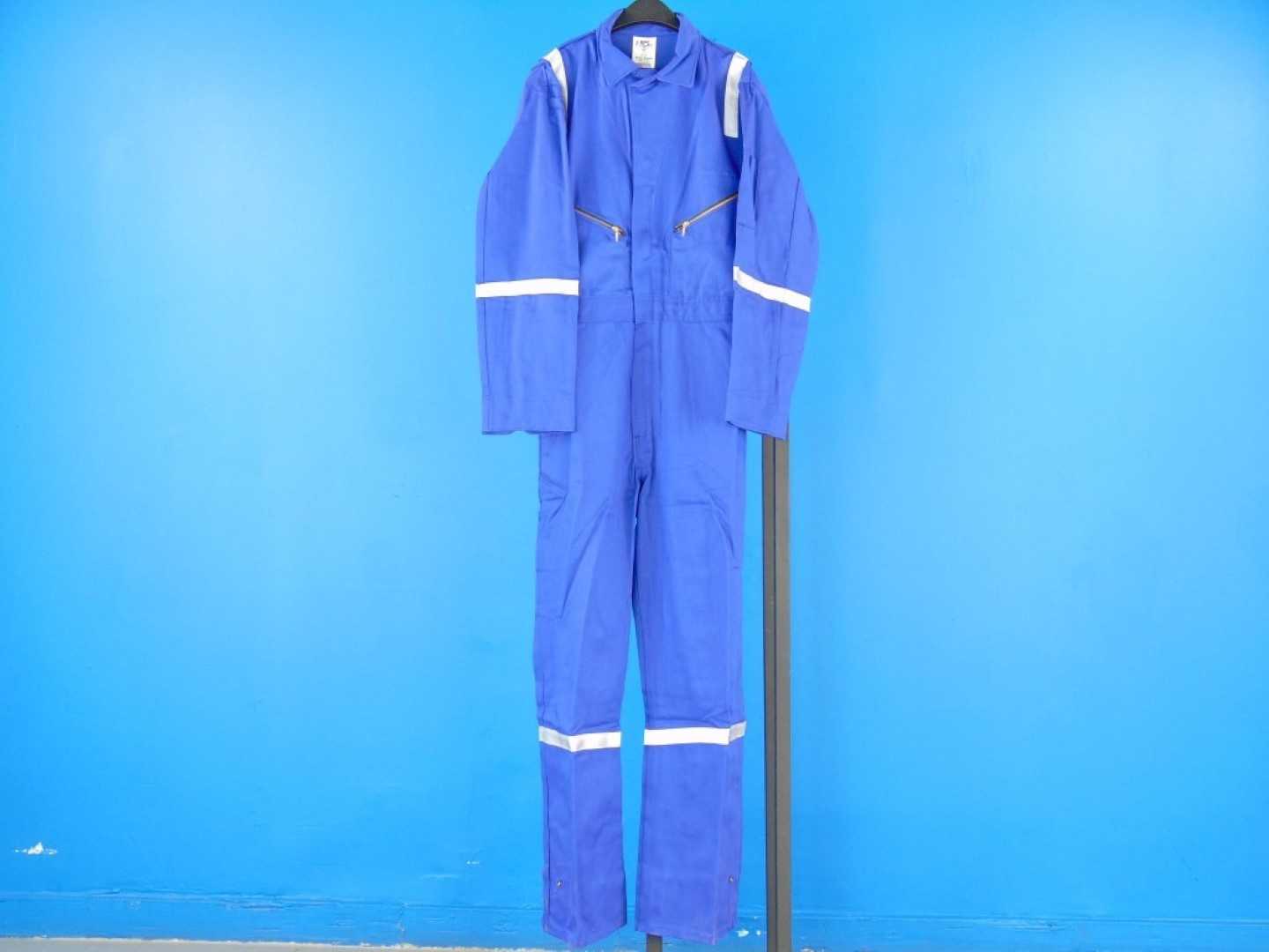RPS PD-62-LS-M-R Blue Medium-Regular Coveralls – Durable Protective Workwear