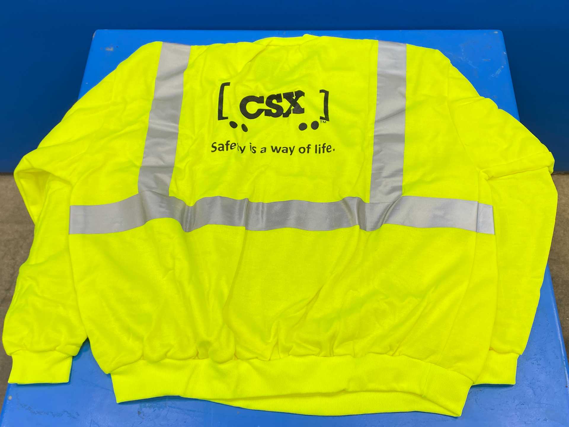 C2 Ansi Lime Long Sleeve Sweatshirt XL ORR-CSX-LM-12-4