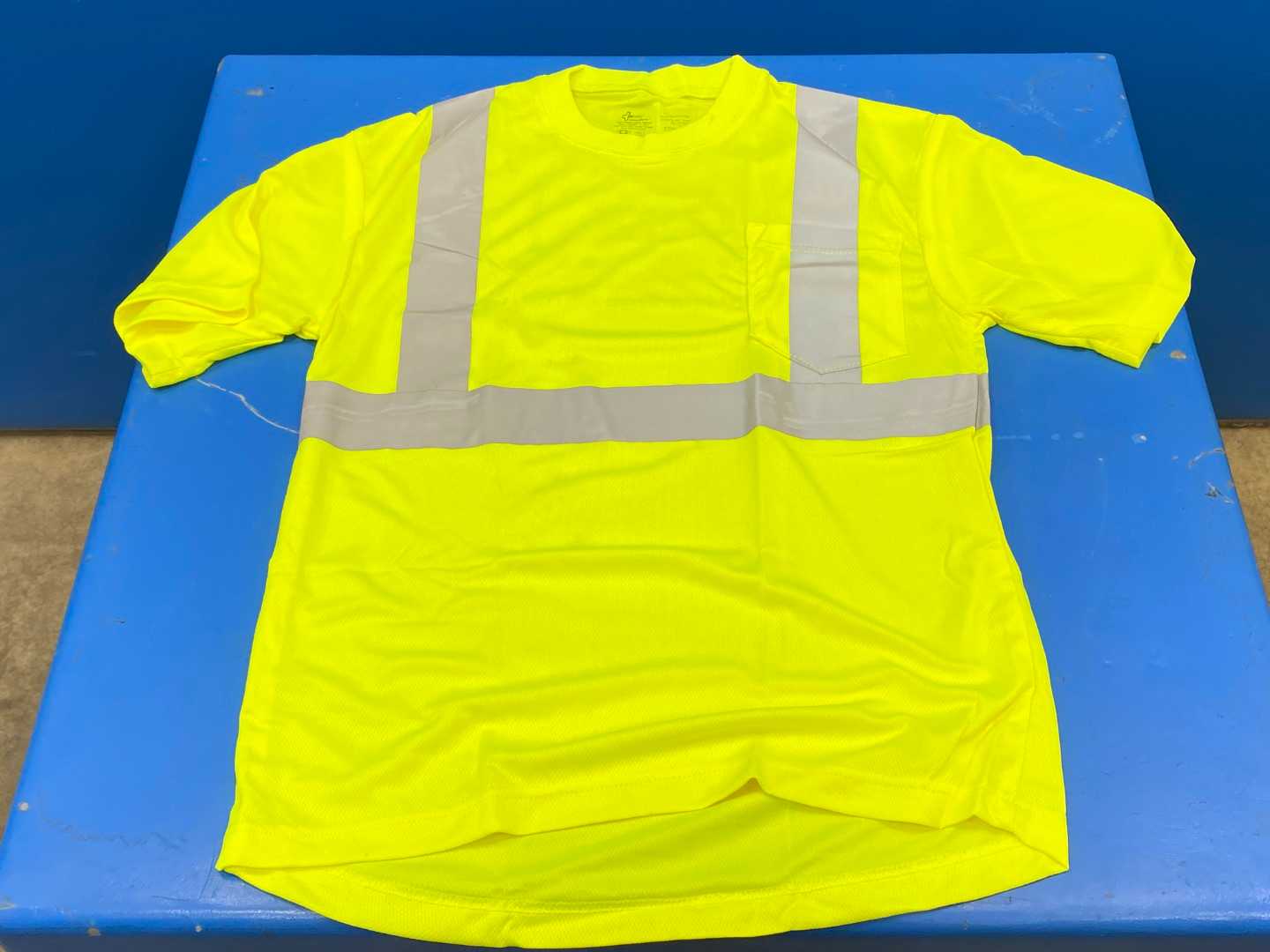 C2 Ansi Lime Short Sleeve Shirt Small ORR-CSX-LM-13-1