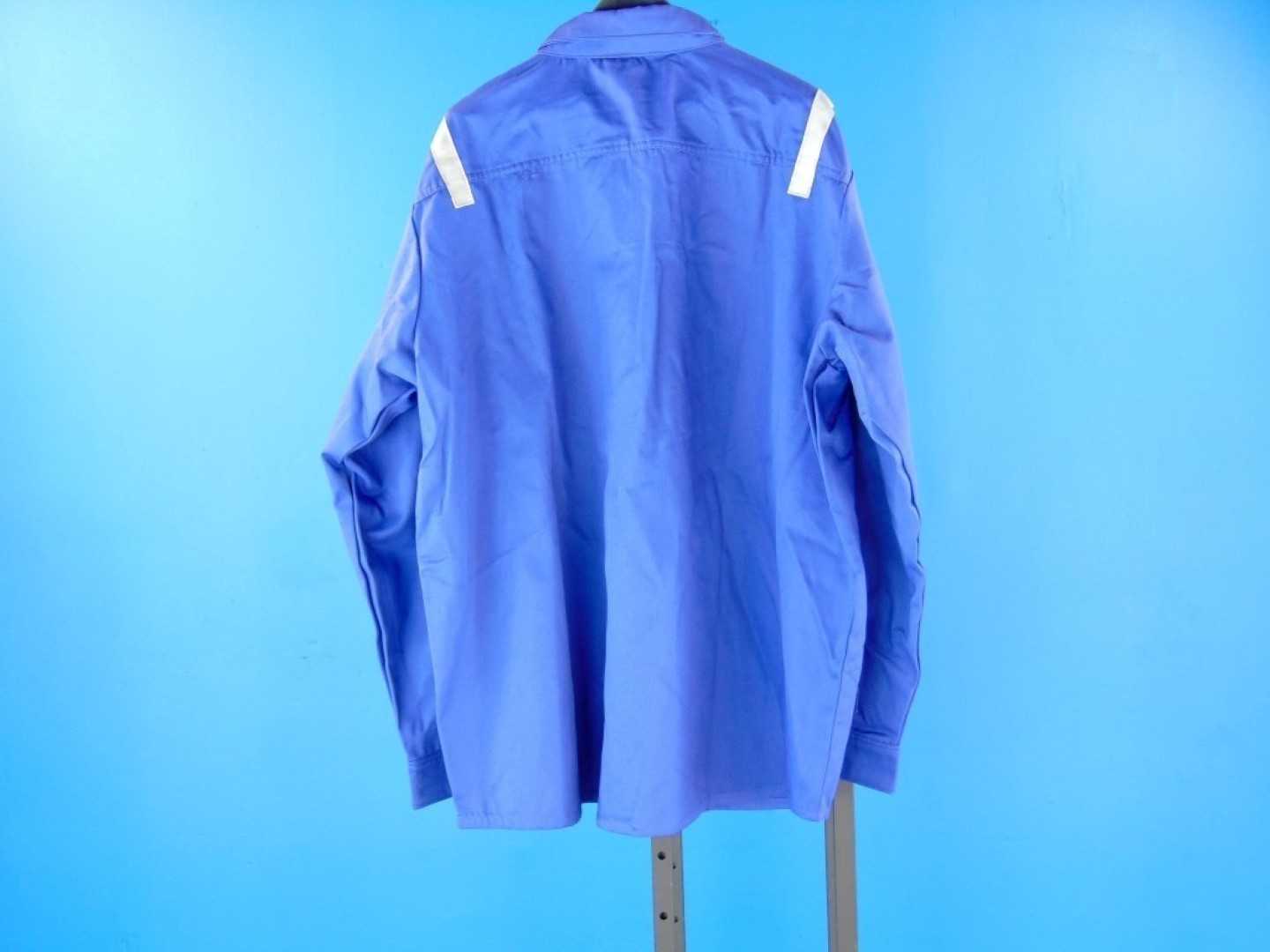 Parker Royal Blue Long Sleeve Shirt w/Ref Large-Regular PD-5662- LS-L-R
