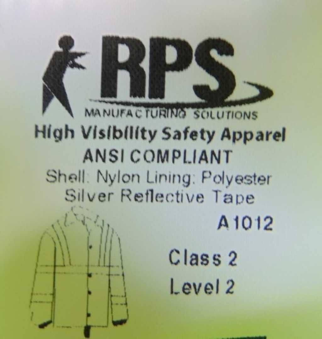 RPS Orange Safety Jacket 2XL