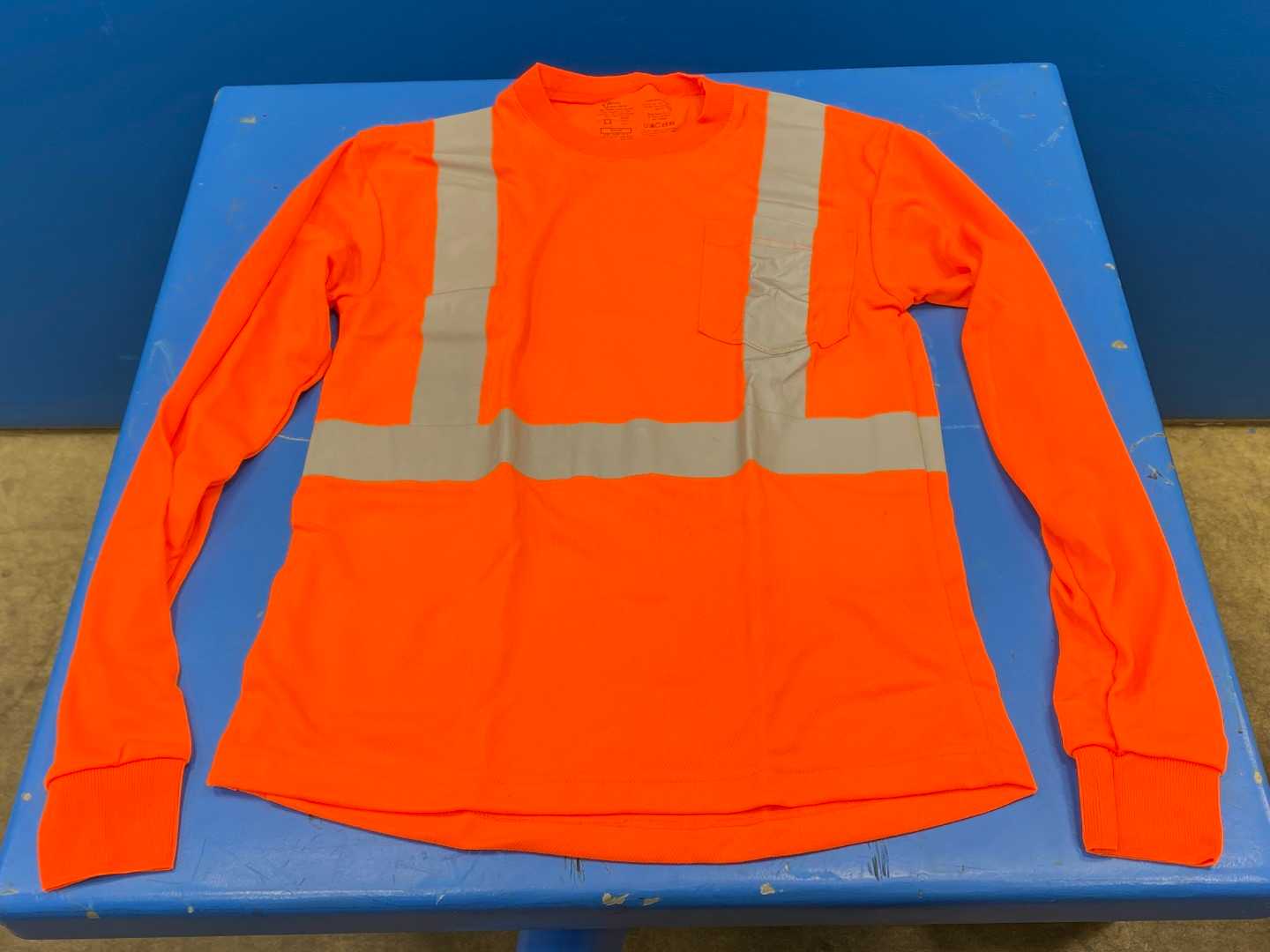 C2 Ansi Orange Long Sleeve Wicking T-Shirt Small OSC-ORR-14-1