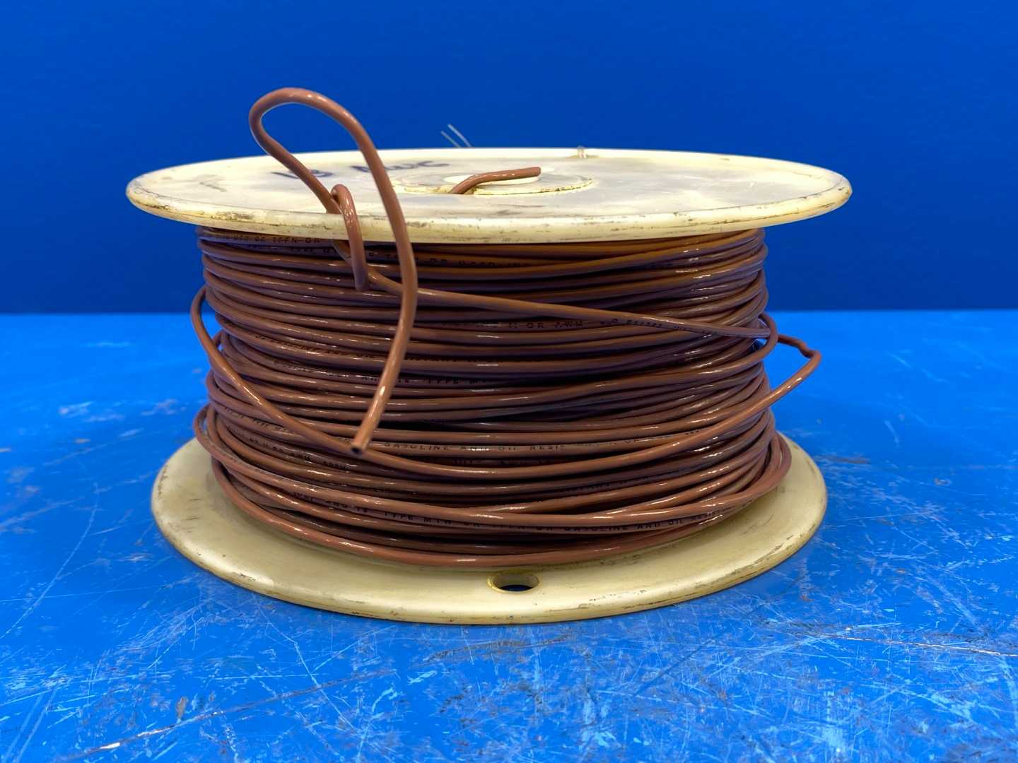 18 AWG Brown Copper Wire Type MTW or TFFN 400FT