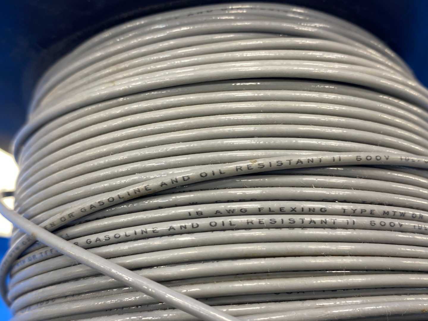 18 Awg Grey Copper Wire Type MTW 360FT