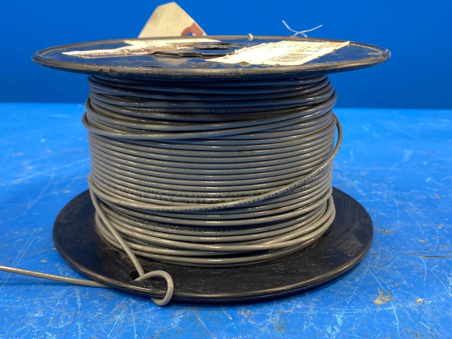 18 Awg Grey Copper Wire Type MTW 360FT