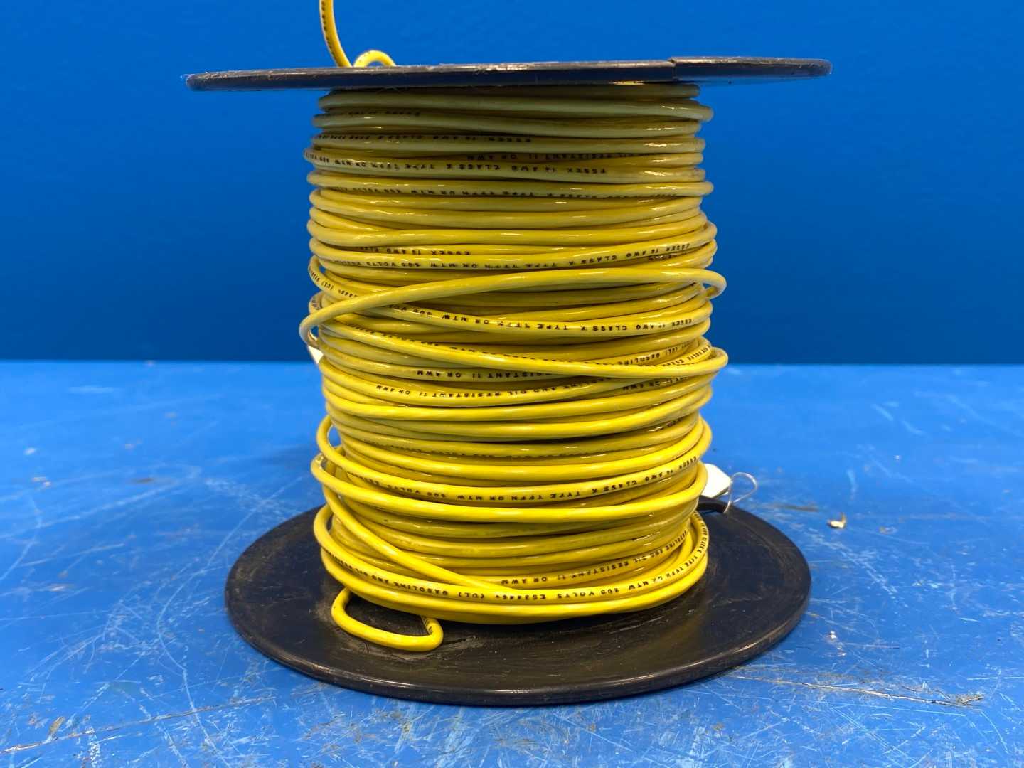 16 Awg Yellow Copper Wire Class K Type TFFN or MTR 250FT