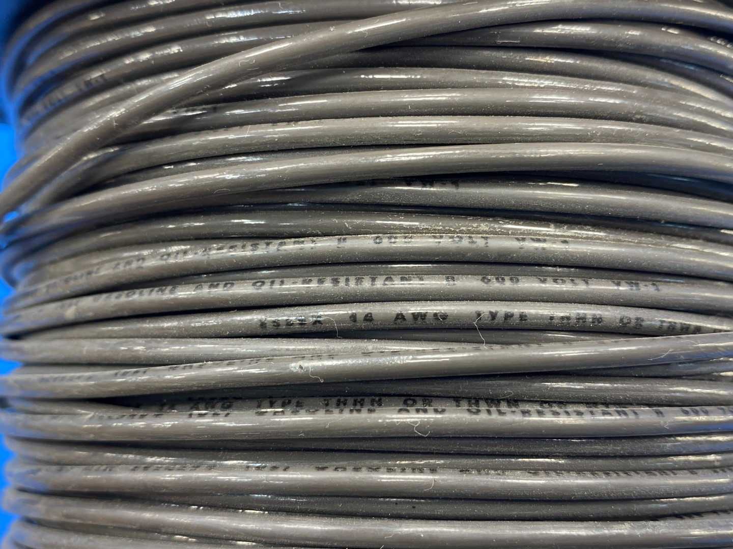 14 Awg Black Copper Wire Type THWN or THHN 380FT