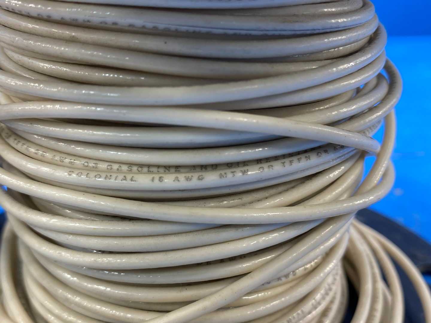 16Awg White Copper Wire Type MTW or TFFN or MTR  240FT