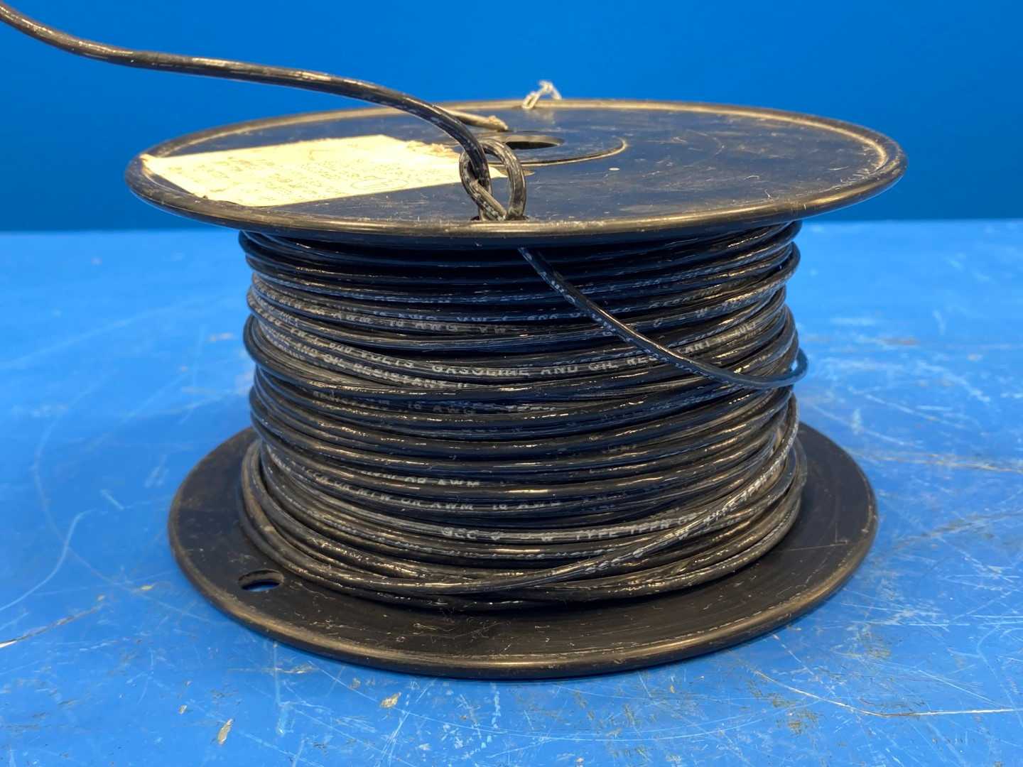 16 Awg Black Copper Wire Type TFFN or AWT or AMW 250ft