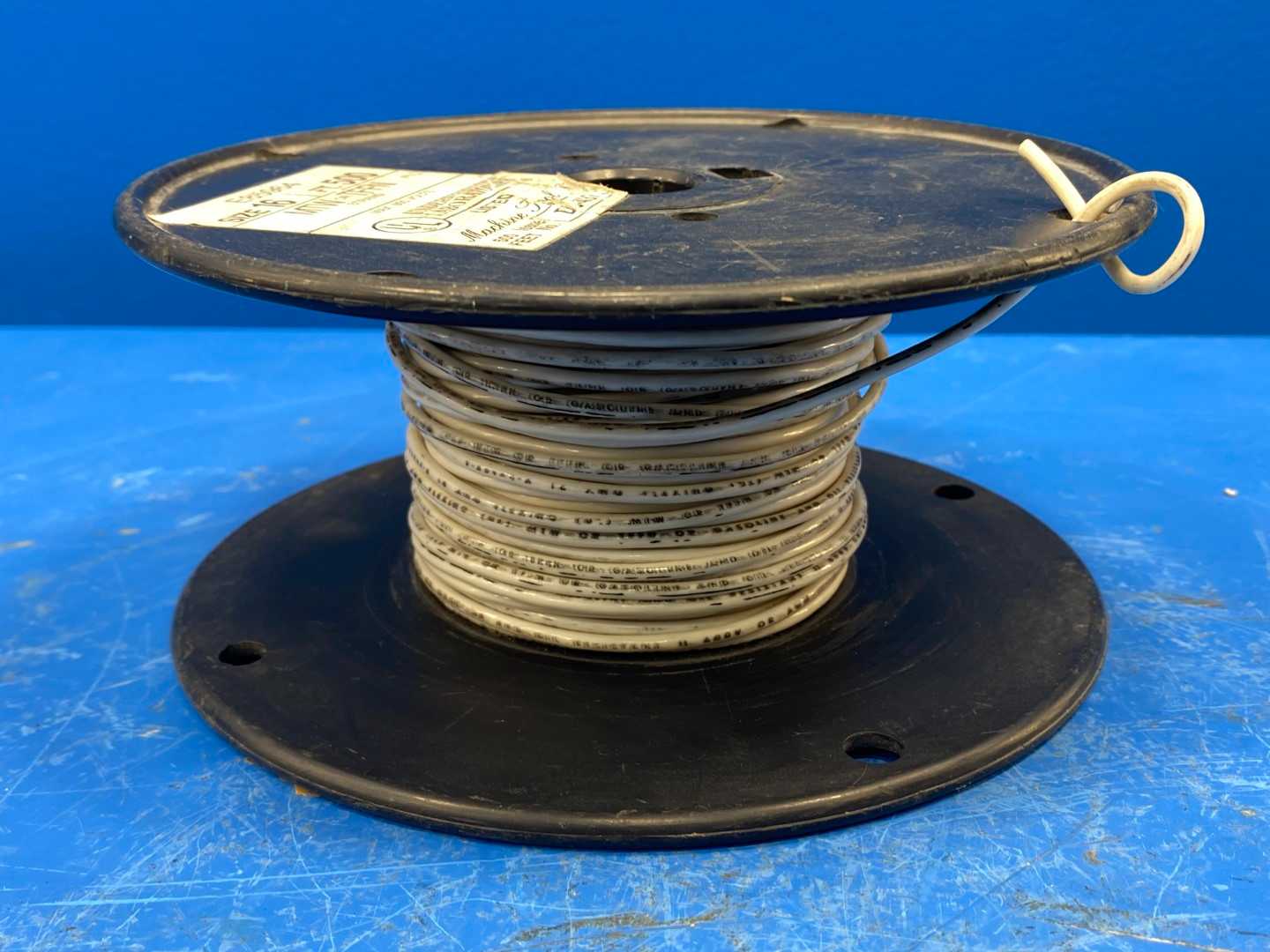 16 Awg White Copper Wire MTW or TFFN 100FT