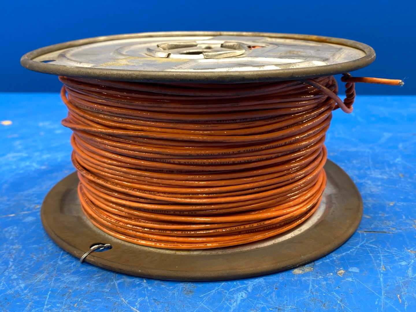 18 AWG Orange Copper Wire Type MTW or TFFN 900FT