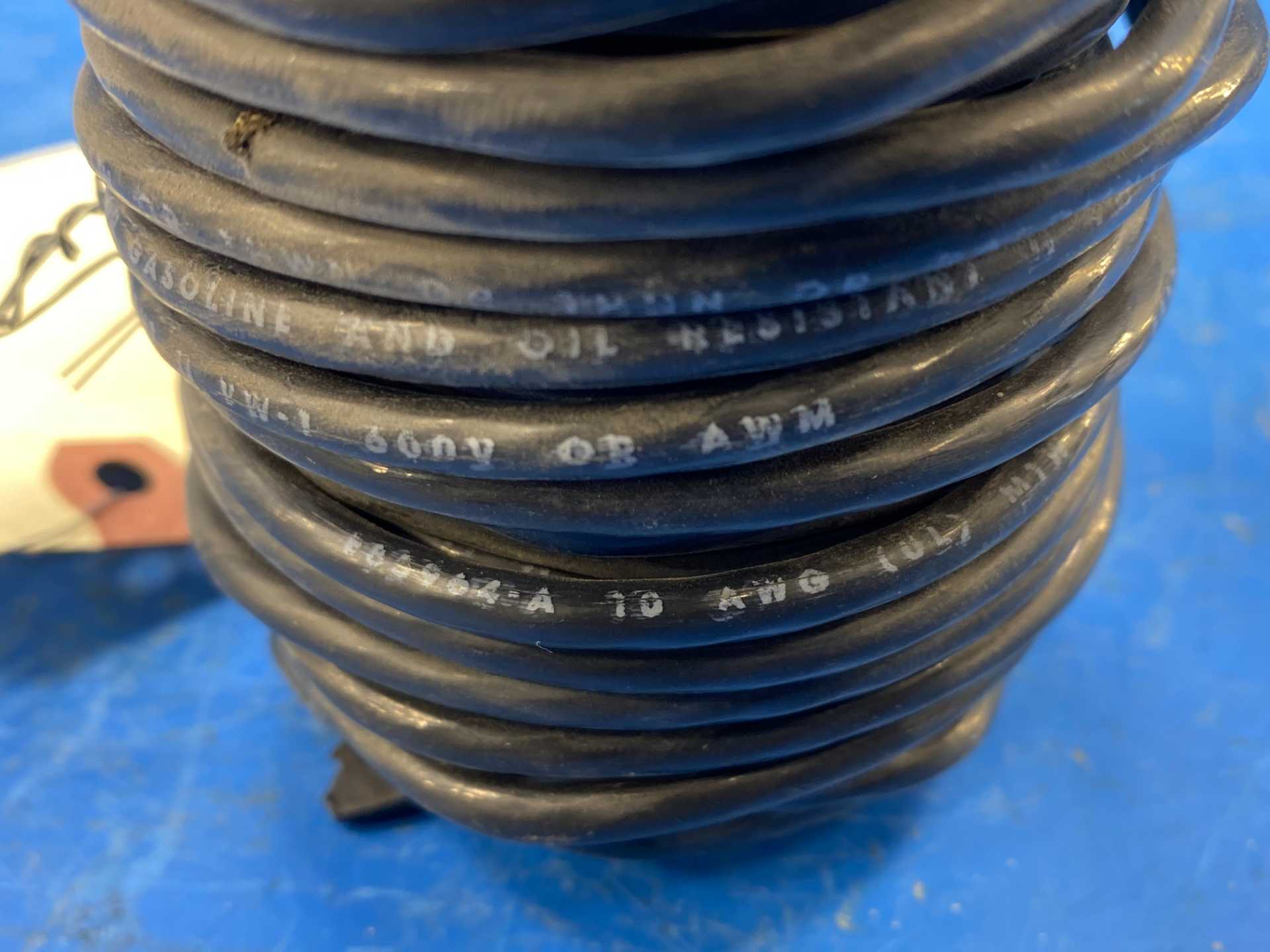 10 AWG Black Copper Wire Type AWM 30ft