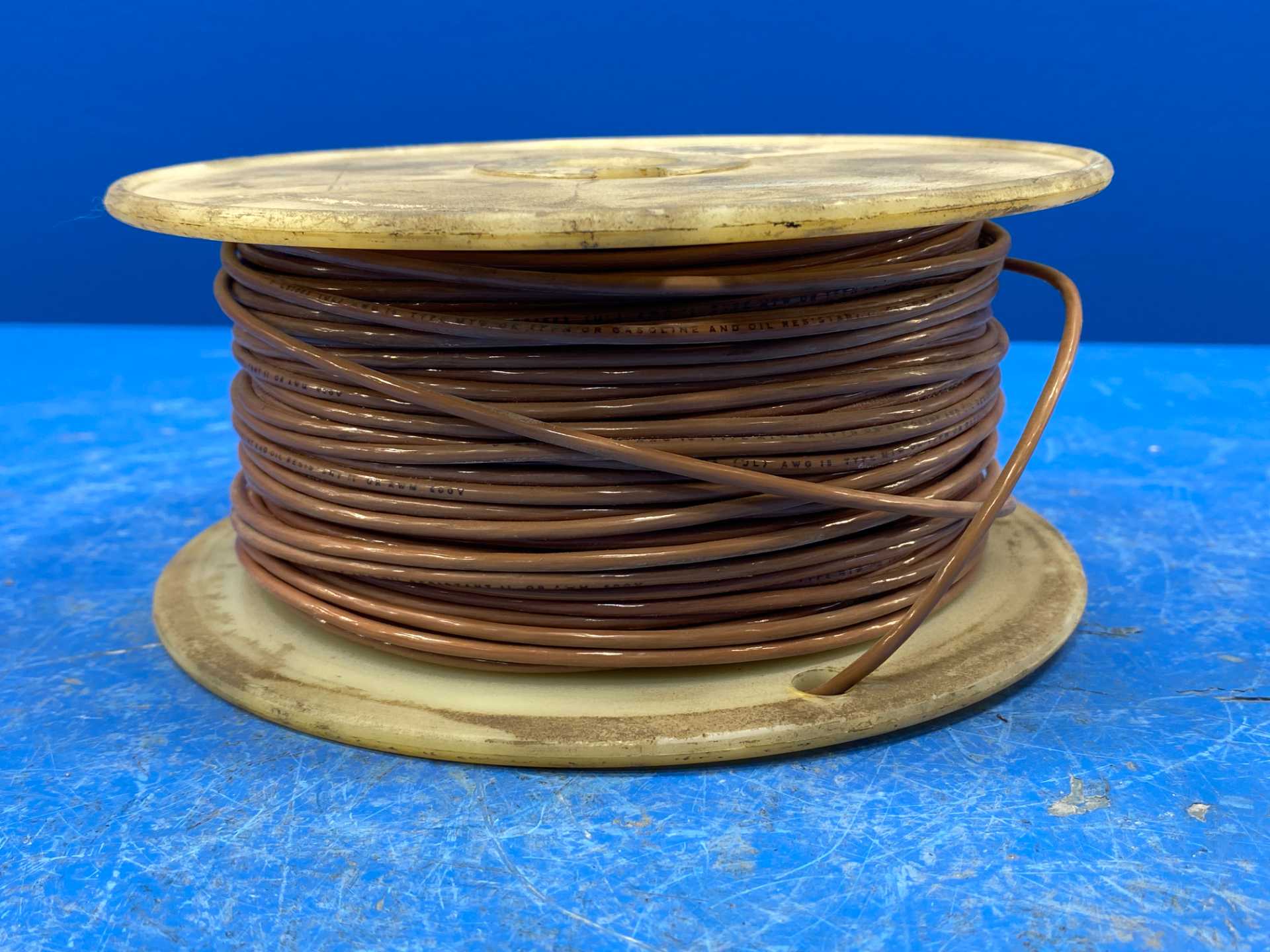 16 AWG Brown Copper Wire Type MTW or TFFN 400ft