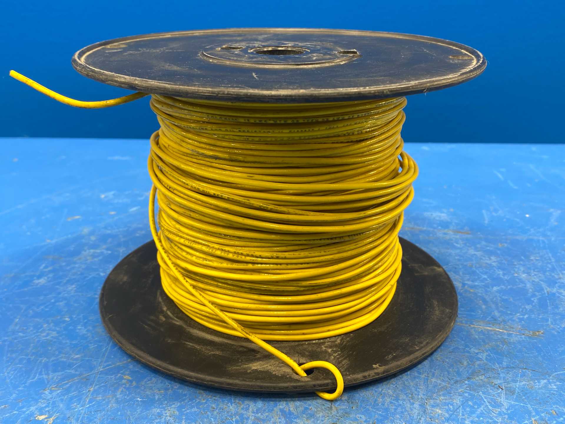 18 AWG Yellow Copper Wire Type MTW or TFFN 370FT