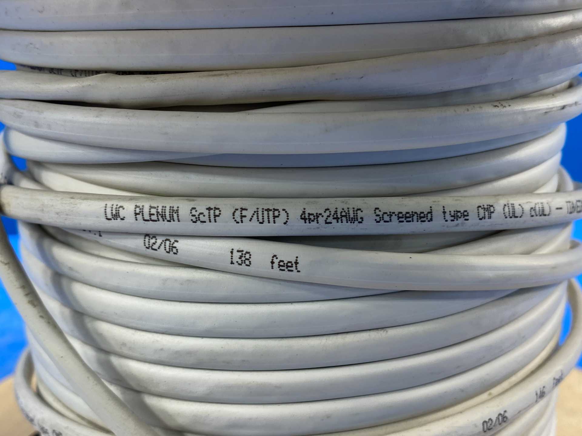 Liberty Wire Cable 24-4P -P-L5SH-WHT 4PR24AWG  30FT