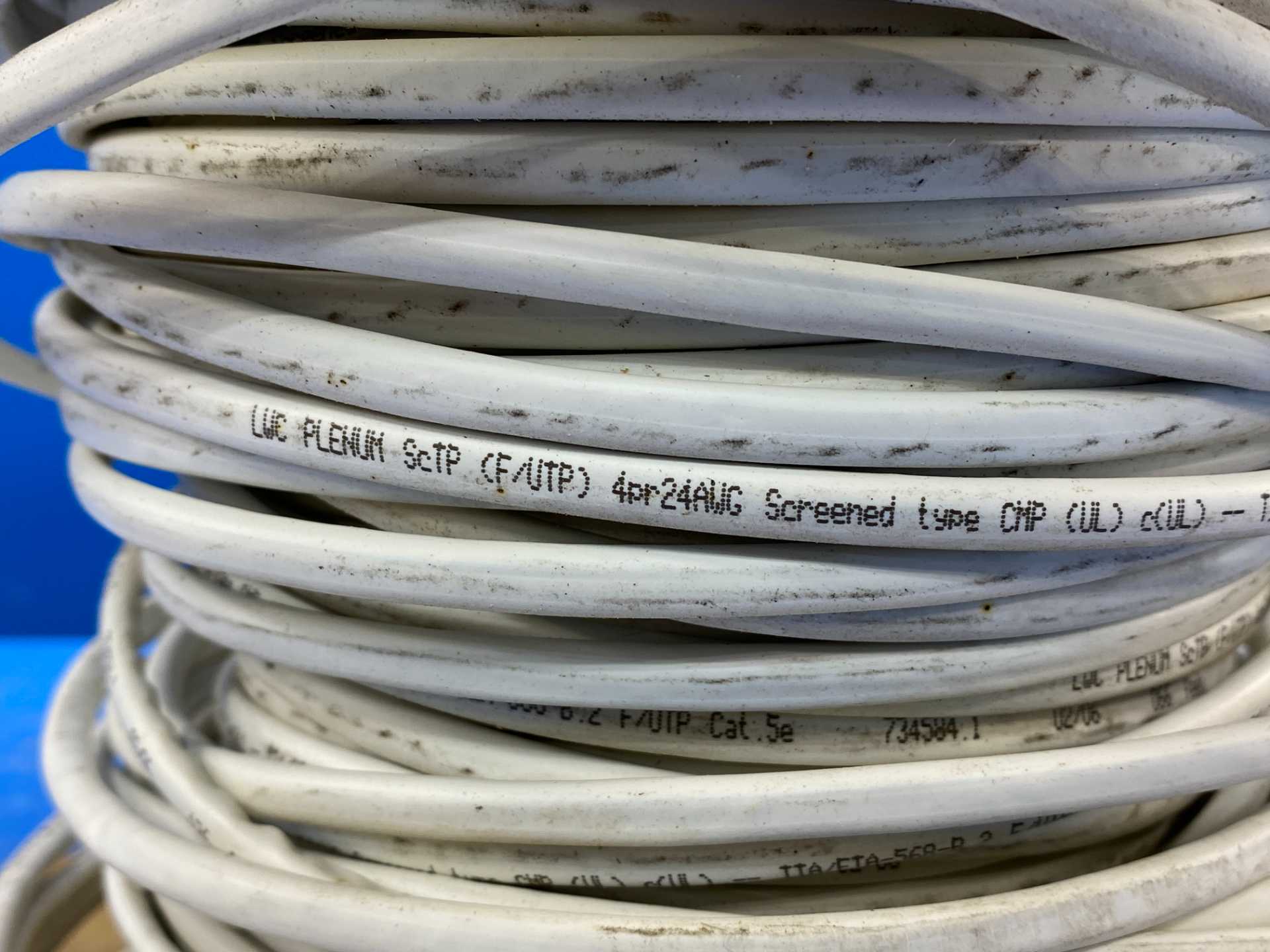 Liberty Wire Cable 24-4P -P-L5SH-WHT  4PR24AWG 12 AWG  50ft